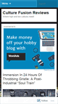 Mobile Screenshot of culturefusionreviews.com